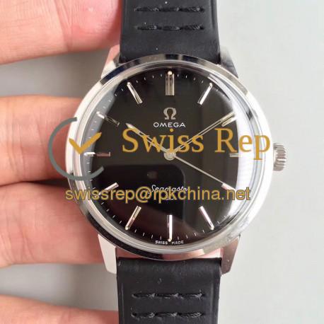 Replica Omega Seamaster 30 135.007 1962 UT Stainless Steel Black Dial M8215