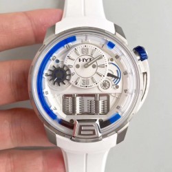 H1 Iceberg 148-TT-11-BF-RW CYF SS White Dial M8215