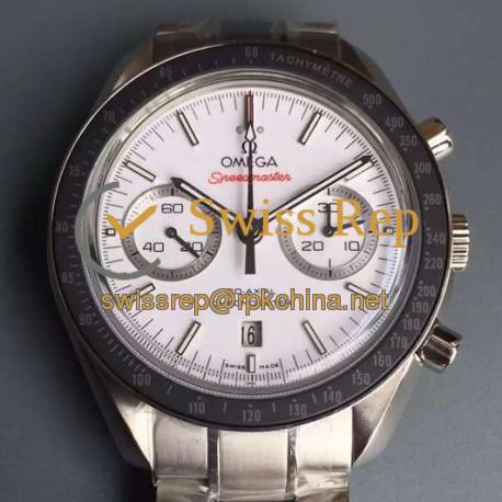 Replica Omega Speedmaster Professional Chronograph Stainless Steel White Dial Swiss 9300