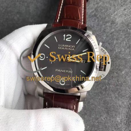 Replica Panerai Luminor Marina 1950 PAM351 VS Stainless Steel Black Dial Swiss P9000