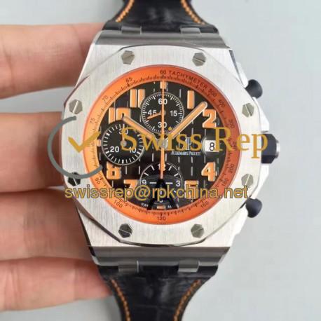 Replica Audemars Piguet Royal Oak Offshore 26170ST.OO.D101CR.01 JF V2 Stainless Steel Black Dial Swiss 7750