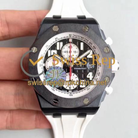 Replica Audemars Piguet Royal Oak Offshore Marcus Edition 26299SN/D010CA.01 JF V2 Black Ceramic Black Dial Swiss 7750