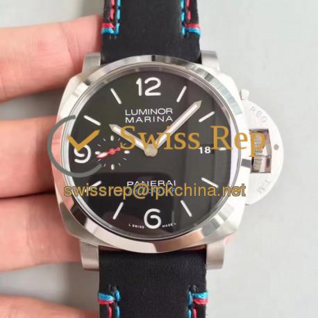 Replica Panerai Luminor Marina 1950 PAM727 Americas Cup 2017 ZF Stainless Steel Black Dial Swiss P9010