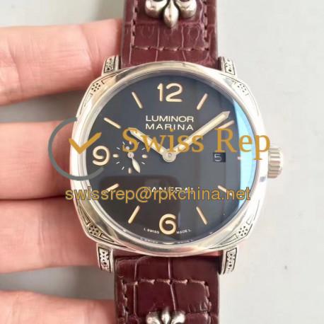 Replica Panerai Luminor Marina 1950 PAM312 JL Stainless Steel Black Dial Swiss P9000