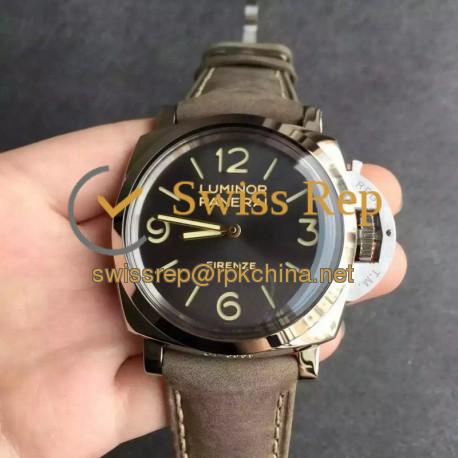 Replica Panerai Luminor 1950 Firenze PAM605 ZF Stainless Steel Anthracite Dial Swiss P3000