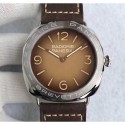 Replica Panerai Radiomir 3 Days Acciaio Brevettato PAM687 SF Stainless Steel Brown Dial Swiss P3000