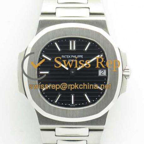 Replica Patek Philippe Nautilus 5711 JJ V2 Stainless Steel Black Dial Swiss 324SC