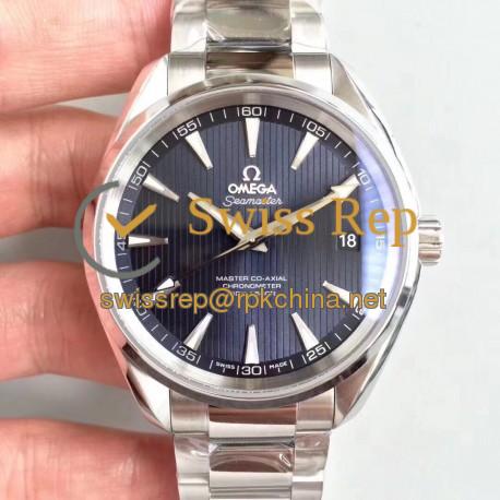 Replica Omega Seamaster Aqua Terra 150M Master Co-Axial 231.10.42.21.03.003 VS Stainless Steel Blue Dial Swiss 8500