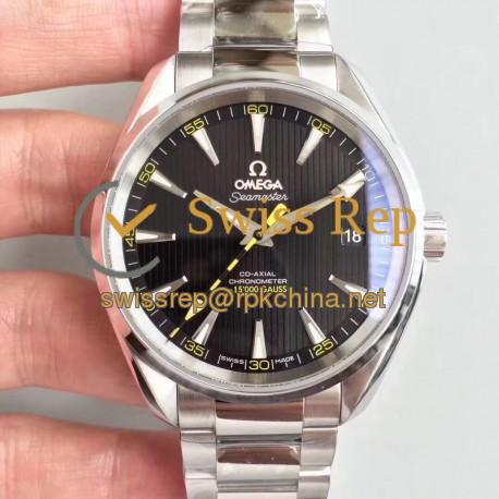 Replica Omega Seamaster Aqua Terra 150M Master 15000 Gauss 231.10.42.21.01.002 KW Stainless Steel Black Dial Swiss 8500