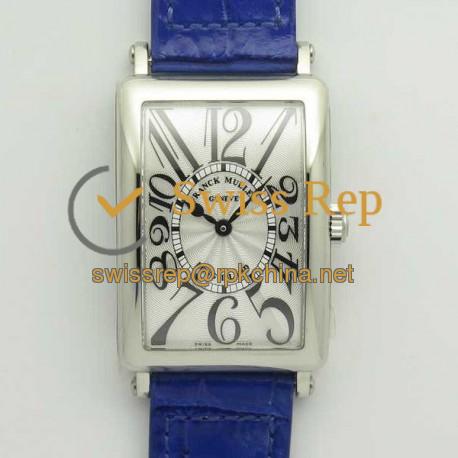 Replica Franck Muller Ladies Long Island 1952 952 QZ GF Stainless Steel Silver Dial Swiss Quartz