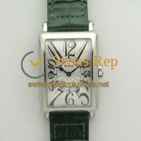 Replica Franck Muller Ladies Long Island 1952 952 QZ GF Stainless Steel Silver Dial Swiss Quartz