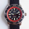 Replica Breitling Superocean 42 Abyss Red A1736402/BA31BKRD ZF Stainless Steel Black & Red Dial Swiss 2824-2