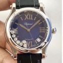 Replica Chopard Happy Sport 36MM Automatic 278559-3008 N Stainless Steel Blue & Diamond Dial Swiss 2892