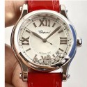 Replica Chopard Happy Sport 36MM Automatic 278559-3001 N Stainless Steel Silver & Diamond Dial Swiss 2892