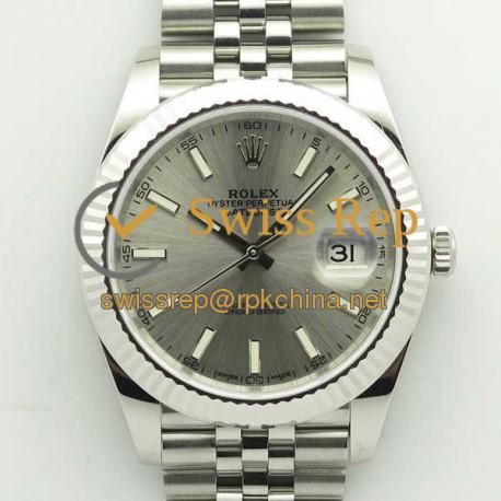 Replica Rolex Datejust II 126334 41MM N Stainless Steel Black Dial Swiss 3235