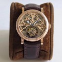 Replica Franck Muller Giga Tourbillon TW Rose Gold Skeleton Rose Gold Dial Swiss Tourbillon