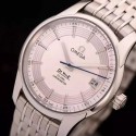 Replica Omega De Ville 41MM Stainless Steel White Dial Swiss 8500