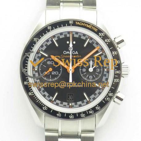 Replica Omega Speedmaster Racing Master Chronograph 44.25MM 329.30.44.51.01.002 OM Stainless Steel Black Dial Swiss 9900