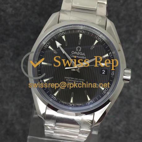 Replica Omega Seamaster Aqua Terra 150M Master Co-Axial 231.10.42.21.01.003 VS Stainless Steel Anthracite Dial Swiss 8500