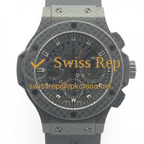 Replica Hublot Big Bang 44MM Full Carbon Fiber 3A Carbon Fiber Skeleton Dial Swiss HUB4100