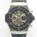 Replica Hublot Big Bang Unico Magic Sapphire 411.JX.1170.RX 3A Stainless Steel & Ceramic Skeleton Dial Swiss HUB1242