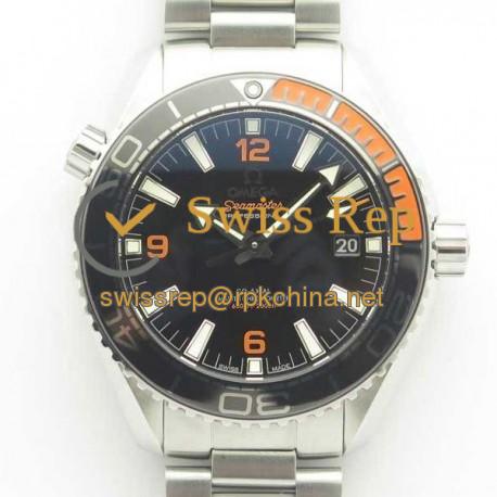 Replica Omega Seamaster Planet Ocean 600M 43.5MM 215.30.44.21.01.002 OM V2 Stainless Steel Black Dial Swiss 8900