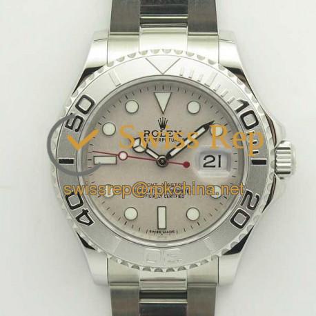 Replica Rolex Yacht-Master 40 116622 GM Stainless Steel 904L Grey Dial Swiss 2836-2