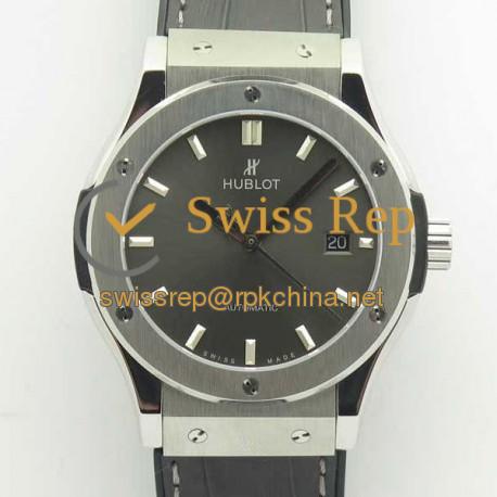 Replica Hublot Classic Fusion Racing Grey Titanium 42MM 511.NX.7071.LR F16 Titanium Grey Dial Swiss 2892