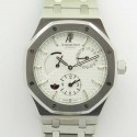 Replica Audemars Piguet Royal Oak GMT 41MM 26120 TWA Stainless Steel White Dial Swiss 2329