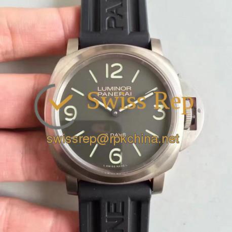 Replica Panerai Luminor 8 Days Titanio PAM564 ZF Titanium Brown Dial Swiss P5000