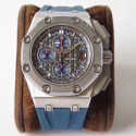 Replica Audemars Piguet Royal Oak Offshore Michael Schumacher 26568PM JF V8 Stainless Steel Anthracite Dial Swiss 3126