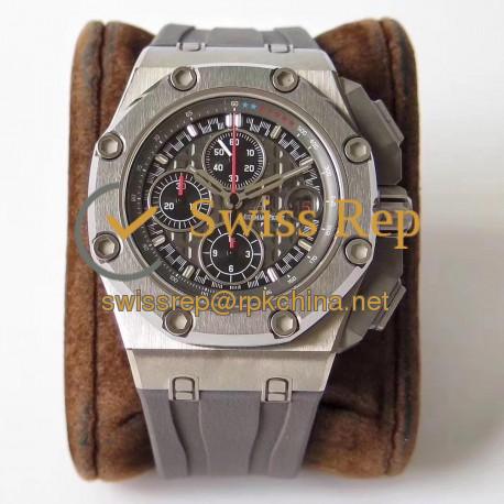 Replica Audemars Piguet Royal Oak Offshore Michael Schumacher 26568IM.OO.A004CA.01 JF V8 Titanium Anthracite Dial Swiss 3126