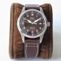 Replica IWC Pilot Mark XVIII Antoine De Saint Exepury IW327003 V7 Stainless Steel Chocolate Dial Swiss 2892