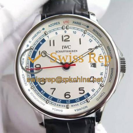 Replica IWC Portuguese Yacht Club Stainless Steel White Dial Swiss 89000