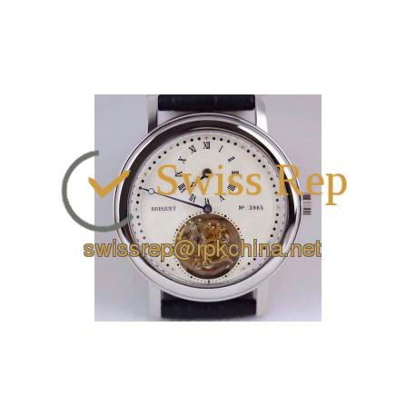 Replica Breguet Grand Complication Tourbillon N Stainless Steel White Dial Swiss Tourbillon