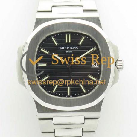 Replica Patek Philippe Nautilus 5711 MK V6 Stainless Steel Black Dial Swiss 324SC