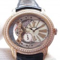 Replica Audemars Piguet Royal Millenary 4101 15350 V9 Rose Gold & Diamonds Rose Gold Skeleton Dial Swiss 4101