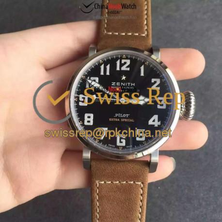 Replica Zenith Pilot Type 20 Extra Special 03.2430.3000/21.C738 Black Dial