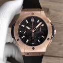 Replica Hublot Big Bang Gold 301.PX.1180.RX HBB V6 Rose Gold Black Dial Swiss HUB4100