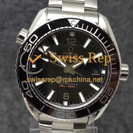 Replica Omega Seamaster Planet Ocean 600M 232.30.44.22.01.001 43.5MM VS Stainless Steel Black Dial Swiss 8900