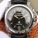 Replica Panerai Luminor Firenze 1950 3 Days PAM972 V9 Stainless Steel Black Dial Swiss P3000