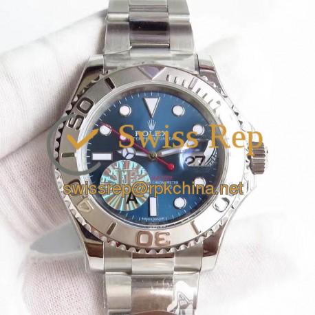 Replica Rolex Yacht-Master 40 116622 JF Stainless Steel Blue Dial Swiss 2836-2