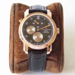 Malte Regulateur Dual Time 42005/000J K11F Rose Gold Black Dial 1206