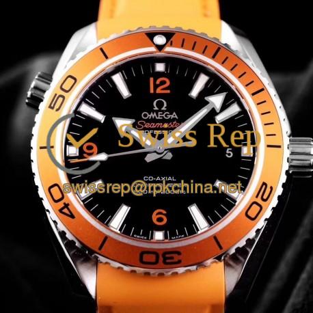 Replica Omega Seamaster Planet Ocean 600M 45.5MM 232.32.46.21.01.001 VS Stainless Steel Black Dial Swiss 8500