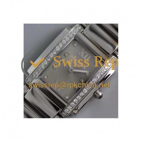 Replica Patek Philippe Ladies Twenty-4 4910/10A-010 Noob Stainless Steel Anthracite Dial Swiss Ronda Quartz