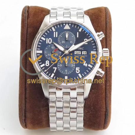 Replica IWC Pilot Chronograph Edition Le Petit Prince IW377717 ZF Stainless Steel Blue Dial Swiss 7750