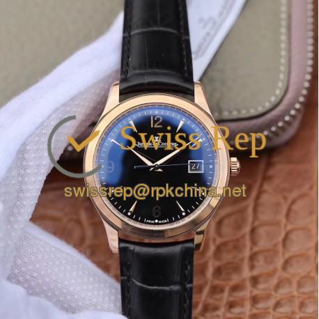 Replica Jaeger-LeCoultre Master Control Date 1542520 ZF Rose Gold Black Dial Swiss Caliber 899/1