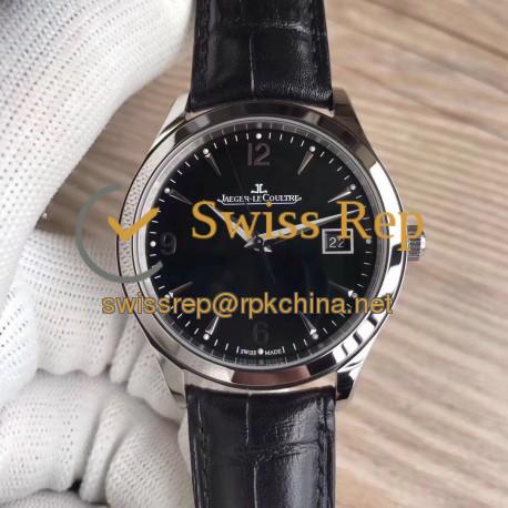 Replica Jaeger-LeCoultre Master Control Date 1548470 ZF Stainless Steel Black Dial Swiss Caliber 899/1