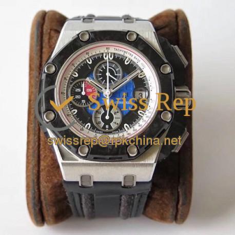 Replica Audemars Piguet Royal Oak Offshore Grand Prix 26290PO.OO.A001VE.01 JF V3 Stainless Steel Blue Dial Swiss 3126