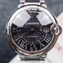 Replica Ballon Bleu De Cartier 42MM WSBB0003 V6F V5 Stainless Steel Black Dial Swiss 2824-2